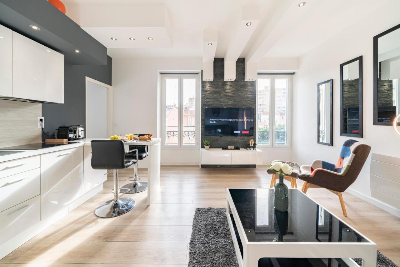 Frontiere Monaco, Appartement Renove Entierement - Ag ボーソレイユ エクステリア 写真